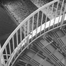 川と階段 Leica M3 Elmar 50mm F2.8 Fujifilm Neopan 400 Presto