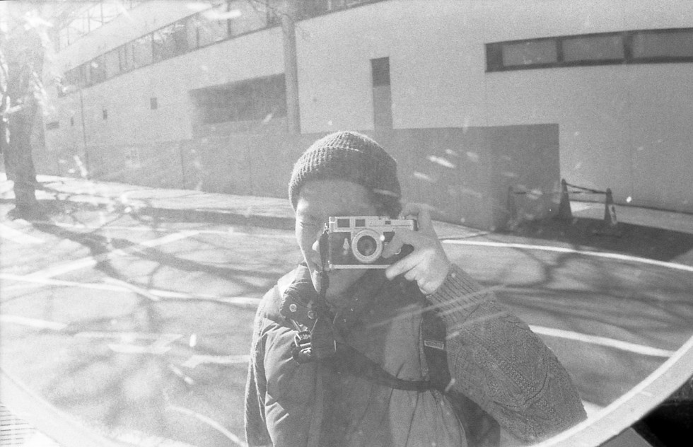 セルフポートレイト Leica M3 Elmar 50mm F2.8 Fujifilm Neopan 400 Presto