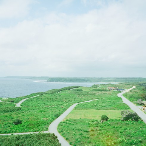 宮古島 東平安名岬の灯台からの景色 Mamiya-6 Fujifilm Fujicolor PRO160NS