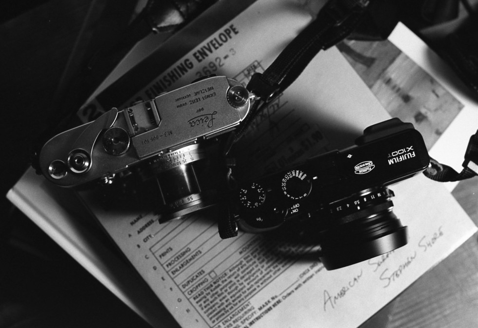 Leica M3とFujifilm X100T Nikon FM10 Nikon Ai Nikkor 50mm F1.4 Kodak Tri-X 400TX Professional