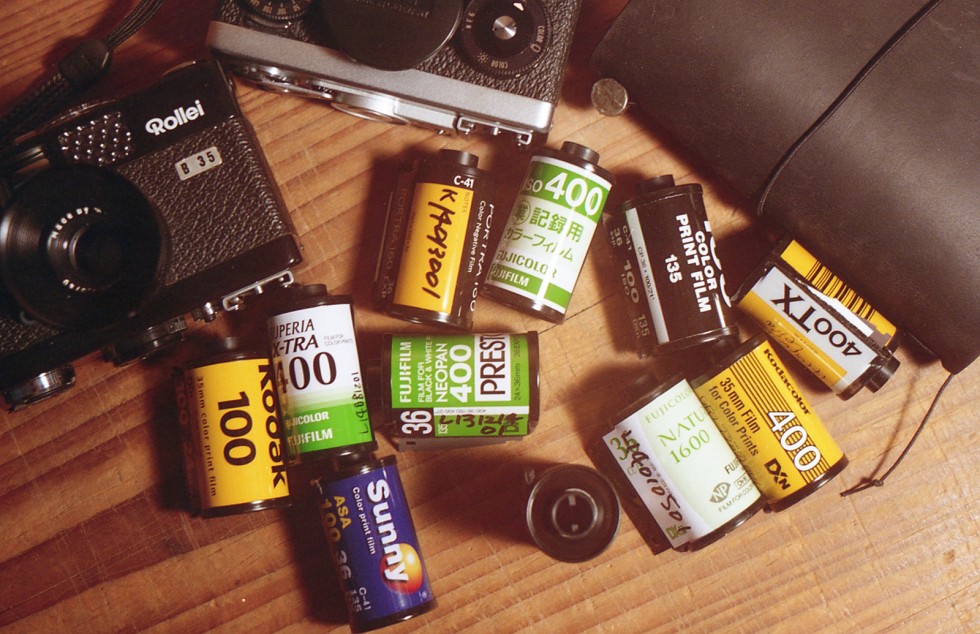 撮影済フィルム Leica M3 Elmar 50mm F2.8 Somky Kodak Kodacolor 400